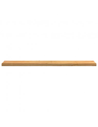 Davanzali 2 pz Marrone Chiaro 160x25x2cm Legno Massello Rovere