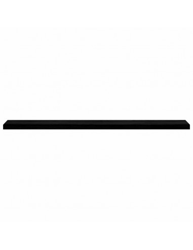 Davanzali 2 pz Marrone Scuro 160x20x2 cm Legno Massello Rovere