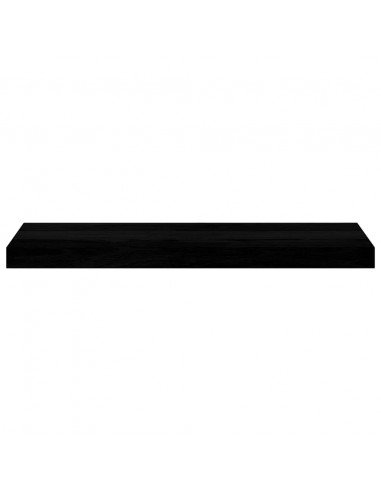 Davanzali 2 pz Marrone Scuro 70x20x2 cm Legno Massello Rovere