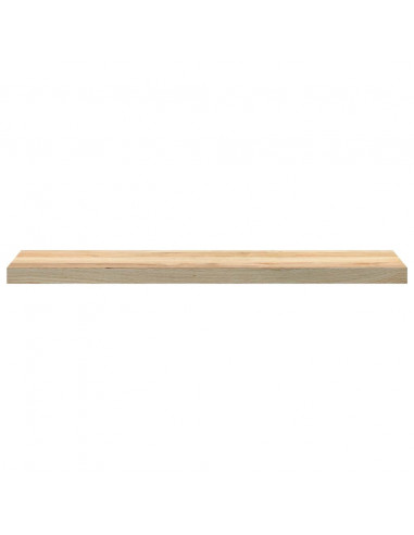 Davanzali 2 pz Non Trattati 100x20x2cm Legno Massello di Rovere