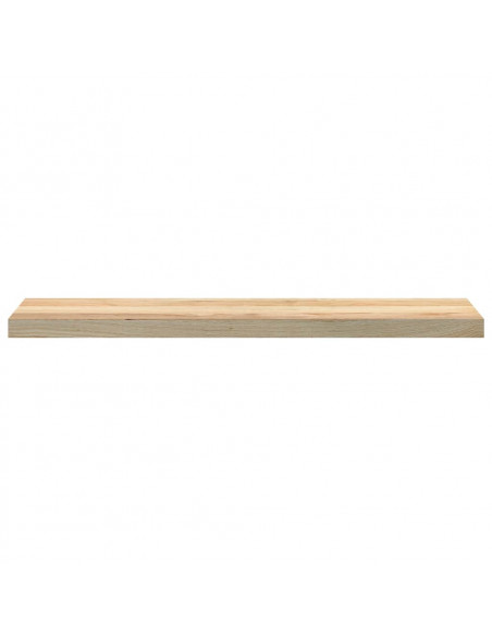 Davanzali 2 pz Non Trattati 100x20x2cm Legno Massello di Rovere