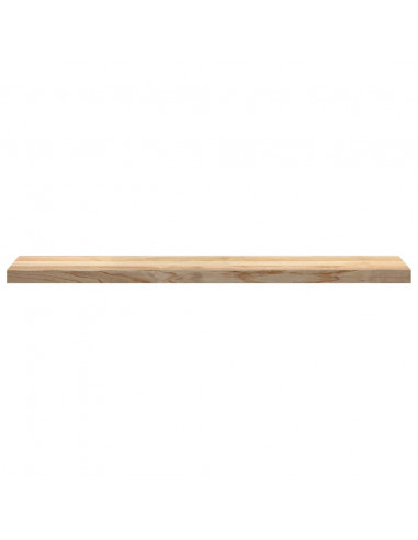 Davanzali 2 pz Non Trattati 120x20x2cm Legno Massello di Rovere