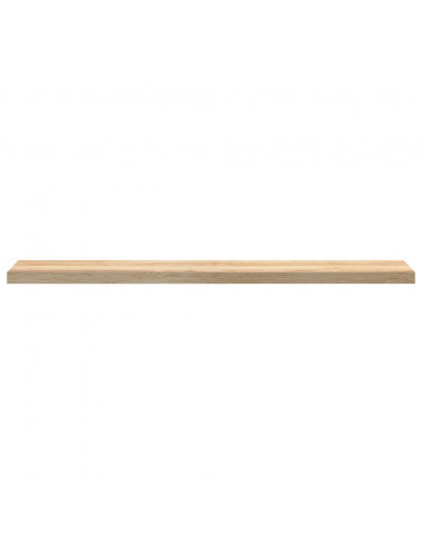 Davanzali 2 pz Non Trattati 140x20x2cm Legno Massello di Rovere