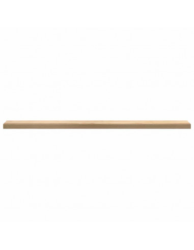 Davanzali 2 pz Non Trattati 160x15x2cm Legno Massello di Rovere