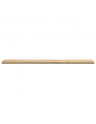 Davanzali 2 pz Non Trattati 160x20x2cm Legno Massello di Rovere