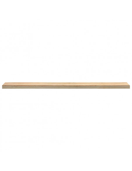 Davanzali 2 pz Non Trattati 160x20x2cm Legno Massello di Rovere