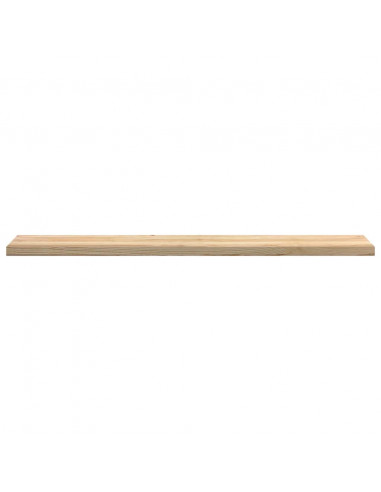 Davanzali 2 pz Non Trattati 160x25x2cm Legno Massello di Rovere