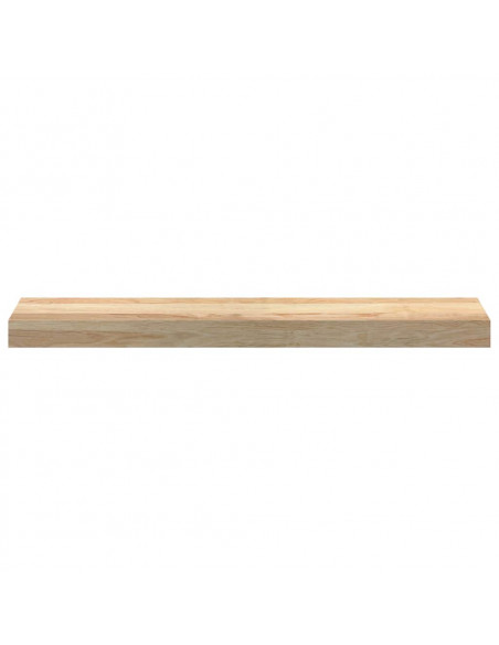 Davanzali 2 pz Non Trattati 70x15x2 cm Legno Massello di Rovere