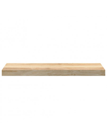 Davanzali 2 pz Non Trattati 70x20x2 cm Legno Massello di Rovere