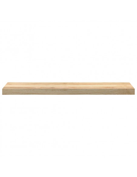 Davanzali 2 pz Non Trattati 90x20x2 cm Legno Massello di Rovere