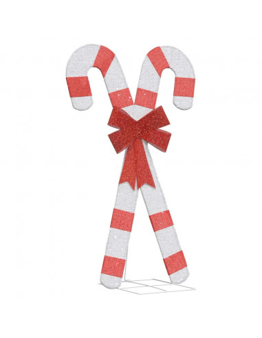 Decorazione Natalizia Bastoncino di zucchero 50LED Bianco Caldo