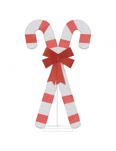 Decorazione Natalizia Bastoncino di zucchero 50LED Bianco Caldo