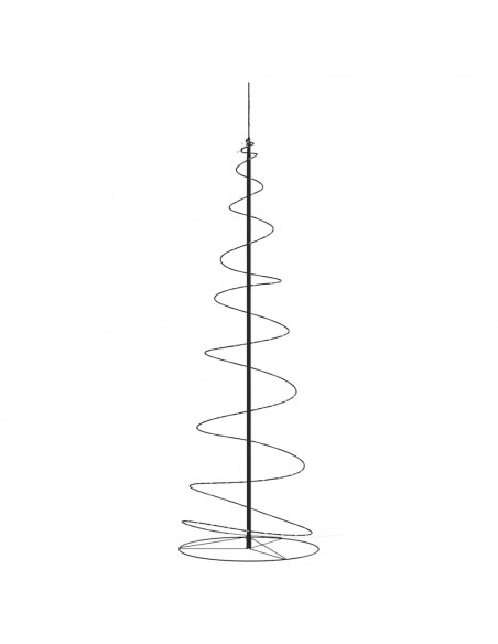 Albero di Natale a LED 120 LED Bianco Caldo 180 cm