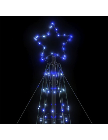 Illuminazione Albero di Natale a Cono 1534 LED Blu 503 cm