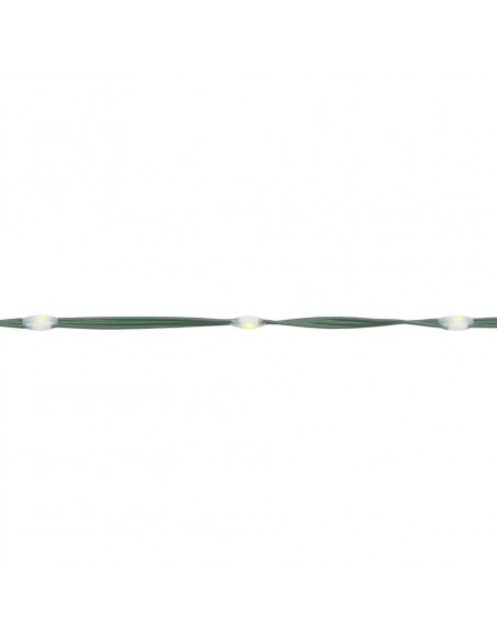 Illuminazione per Albero di Natale 339 LED Bianco Freddo 187 cm
