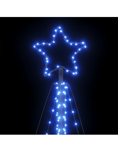 Illuminazione per Albero di Natale 570 LED Blu 399 cm