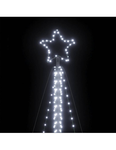 Illuminazione per Albero di Natale 789 LED Bianco Freddo 476 cm