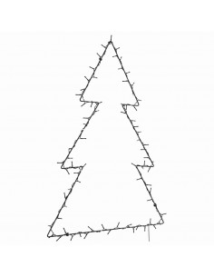 Luci di Natale Albero di Natale Silhouette 115 LED Bianco Caldo 2