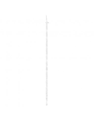 Luci di Natale Albero di Silhouette 2 pz 50 LED Bianco Caldo