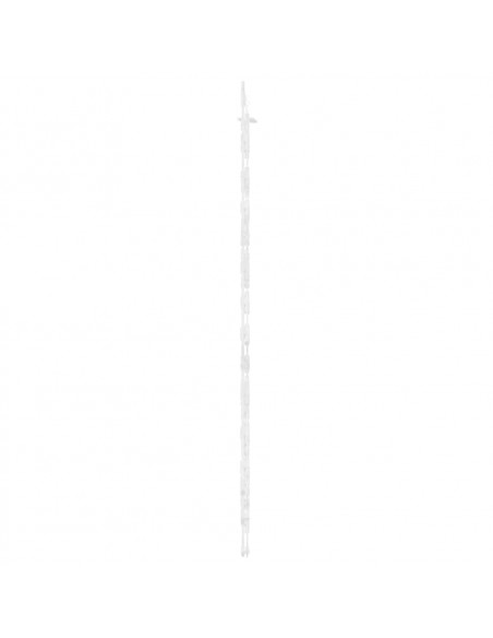 Luci di Natale Albero di Silhouette 2 pz 50 LED Bianco Caldo