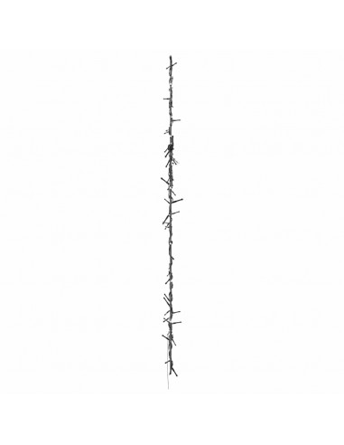 Luci di Natale Stella Silhouette 115 LED Bianco Caldo