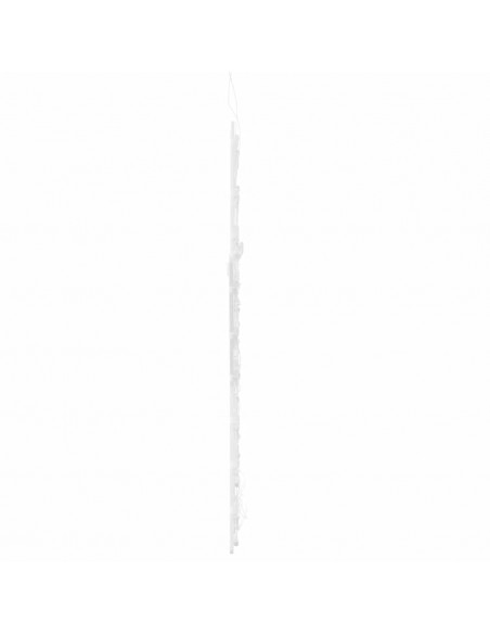 Luci di Natale Stella Silhouette 2 pz 50 LED Bianco Caldo
