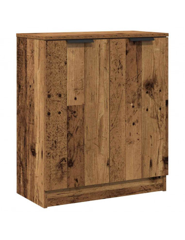 Credenze 3 pz Legno Antico 60x30x70 cm in Legno Multistrato