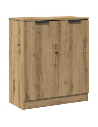 Credenze 3 pz Rovere Artigianale 60x30x70 cm Legno Multistrato