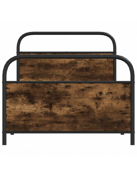 Giroletto senza Materasso Rovere Fumo 107x203 cm in Truciolato