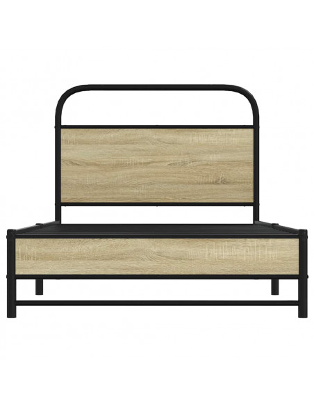 Giroletto senza Materasso Rovere Sonoma 100x200cm in Truciolato