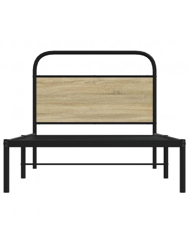 Giroletto senza Materasso Rovere Sonoma 107x203cm in Truciolato