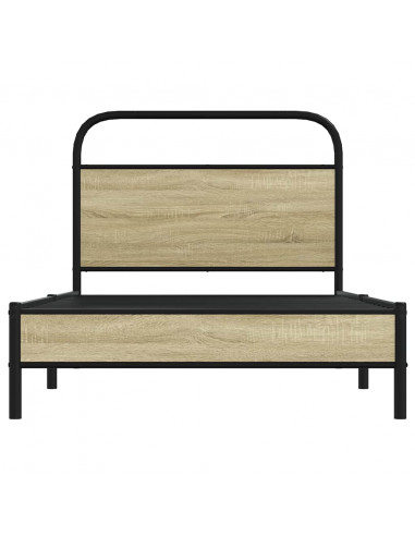 Giroletto senza Materasso Rovere Sonoma 107x203cm in Truciolato