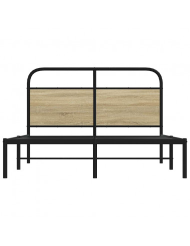 Giroletto senza Materasso Rovere Sonoma 120x190cm in Truciolato