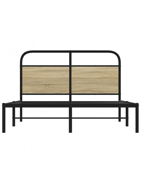 Giroletto senza Materasso Rovere Sonoma 120x190cm in Truciolato
