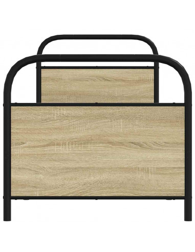 Giroletto senza Materasso Rovere Sonoma 80x200 cm in Truciolato