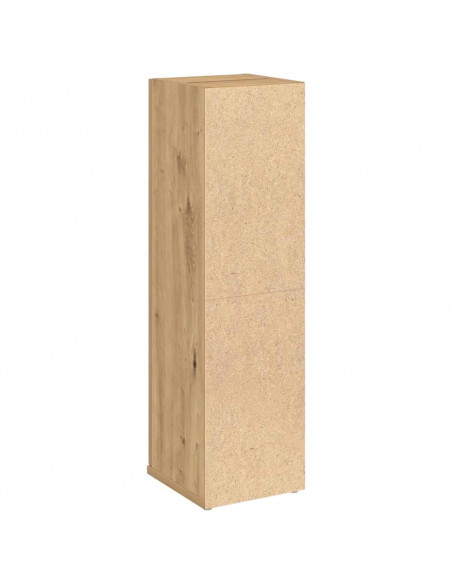 Mobile da Bagno con Portarotolo Rovere Artigianale 20,5x22x72cm