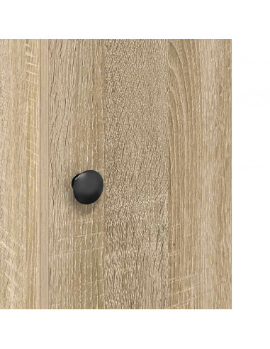 Mobile da Bagno con Portarotolo Rovere Sonoma 20,5x22x72 cm