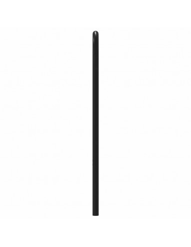 Testiera Rovere Fumo 160 cm in Acciaio e Legno Multistrato