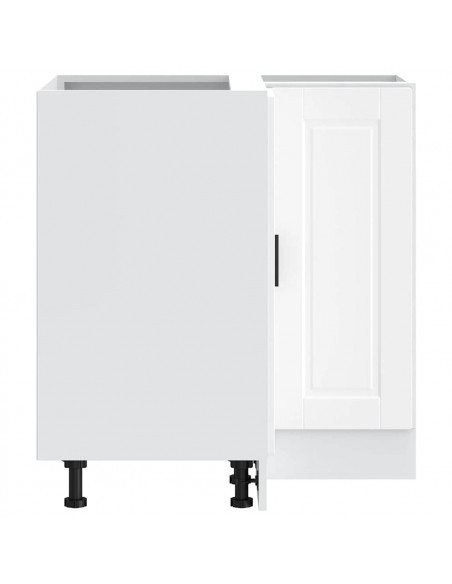 Base ad Angolo Cucina Porto Bianco in Legno Multistrato