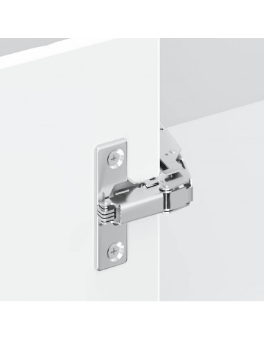 Base ad Angolo Cucina Porto Bianco in Legno Multistrato