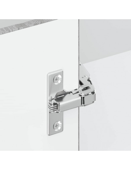 Base ad Angolo Cucina Porto Grigio Sonoma in Legno Multistrato