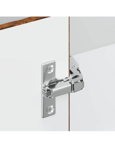 Base ad Angolo Cucina Porto Rovere Fumo in Legno Multistrato