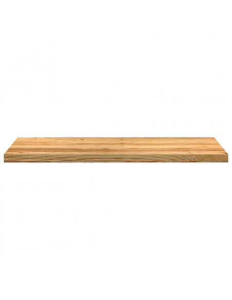 Davanzali 2 pz Marrone Chiaro 110x40x2 cm Legno Massello Rovere