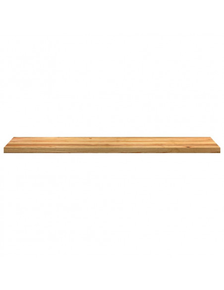 Davanzali 2 pz Marrone Chiaro 160x40x2 cm Legno Massello Rovere