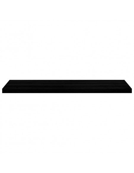 Davanzali 2 pz Marrone Scuro 120x40x2 cm Legno Massello Rovere