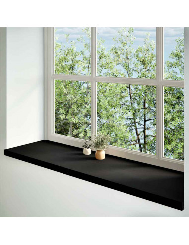 Davanzali 2 pz Marrone Scuro 140x40x2 cm Legno Massello Rovere