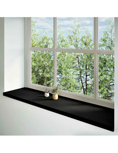 Davanzali 2 pz Marrone Scuro 160x40x2 cm Legno Massello Rovere