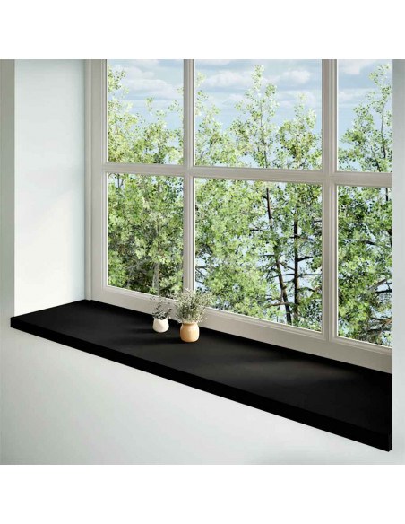 Davanzali 2 pz Marrone Scuro 160x40x2 cm Legno Massello Rovere