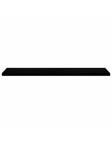 Davanzali 2 pz Marrone Scuro 160x40x2 cm Legno Massello Rovere