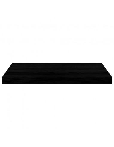 Davanzali 2 pz Marrone Scuro 70x40x2 cm Legno Massello Rovere